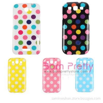1PC Polka Dot Plastic Hard Case Cover For Samsung Galaxy S3- 5 Colors